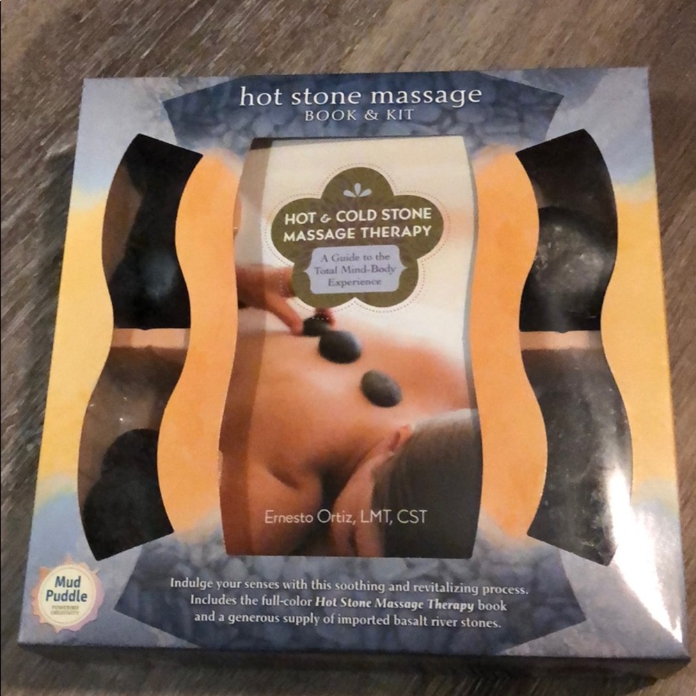 Hot stone massage set